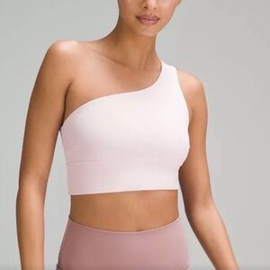 Lululemon Athletica Pink One-Shoulder Bra